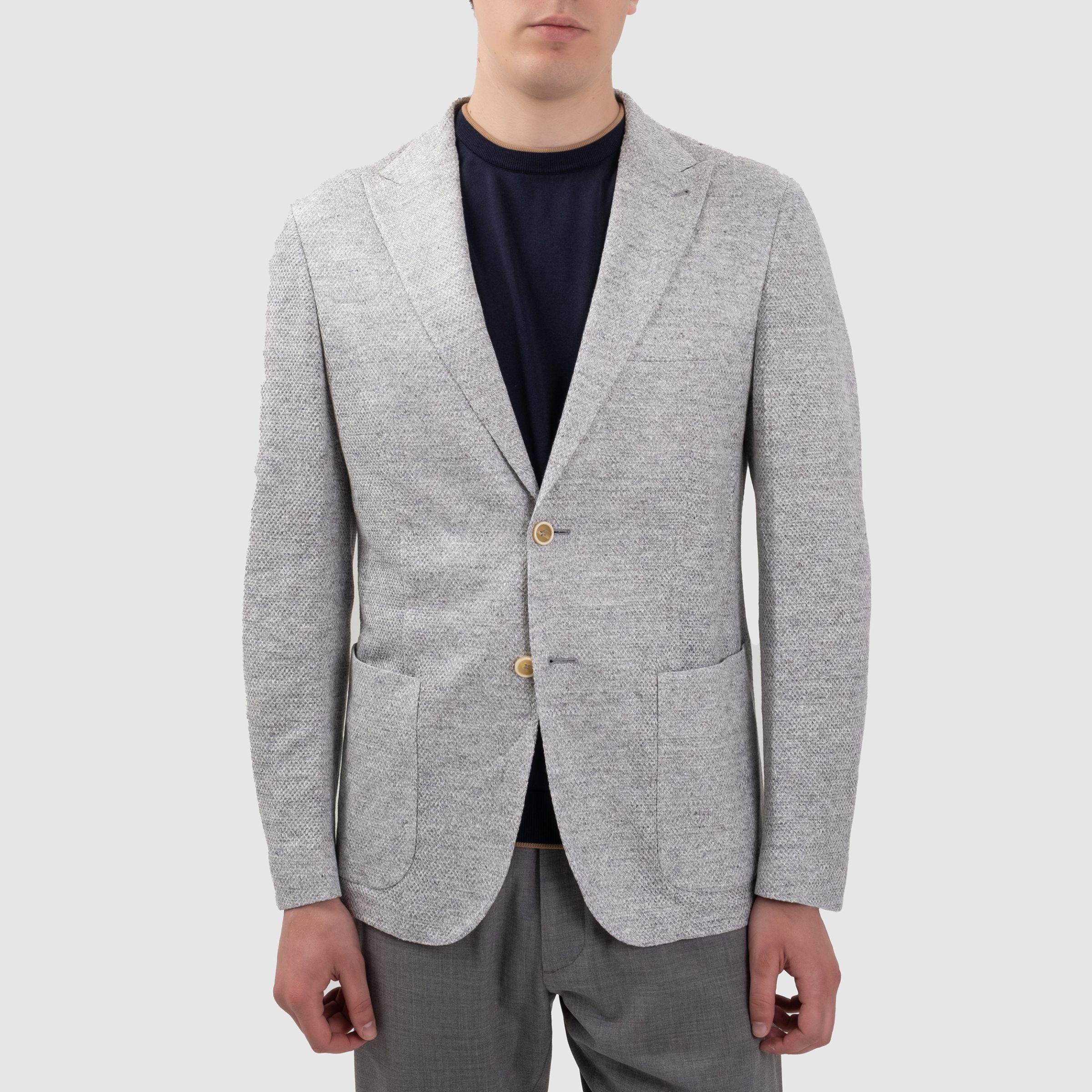 Пиджак Eleventy светло-серый