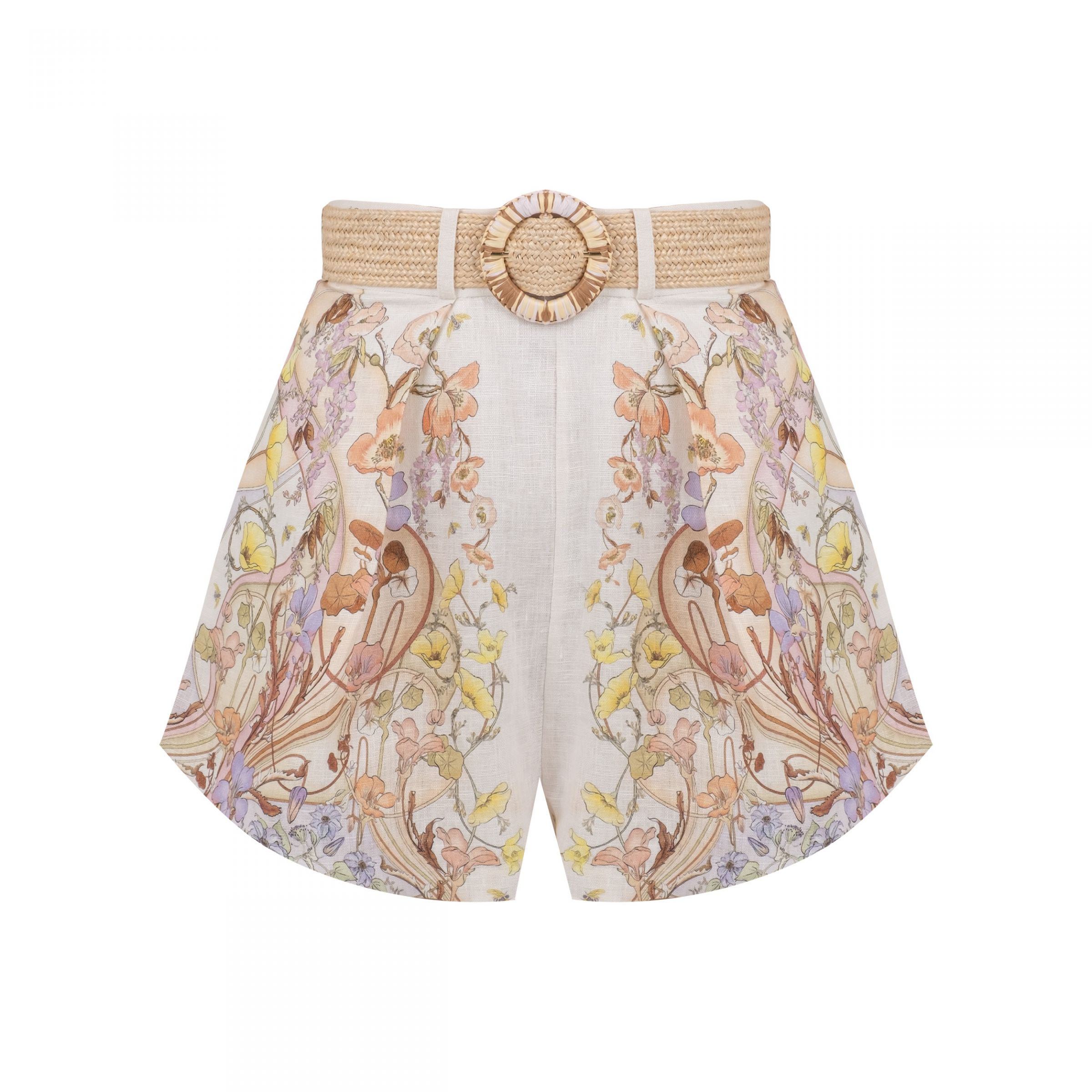Шорты Zimmermann разноцветные