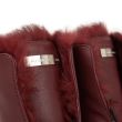 Ботинки на меху Giuseppe Zanotti Phillis бордовые