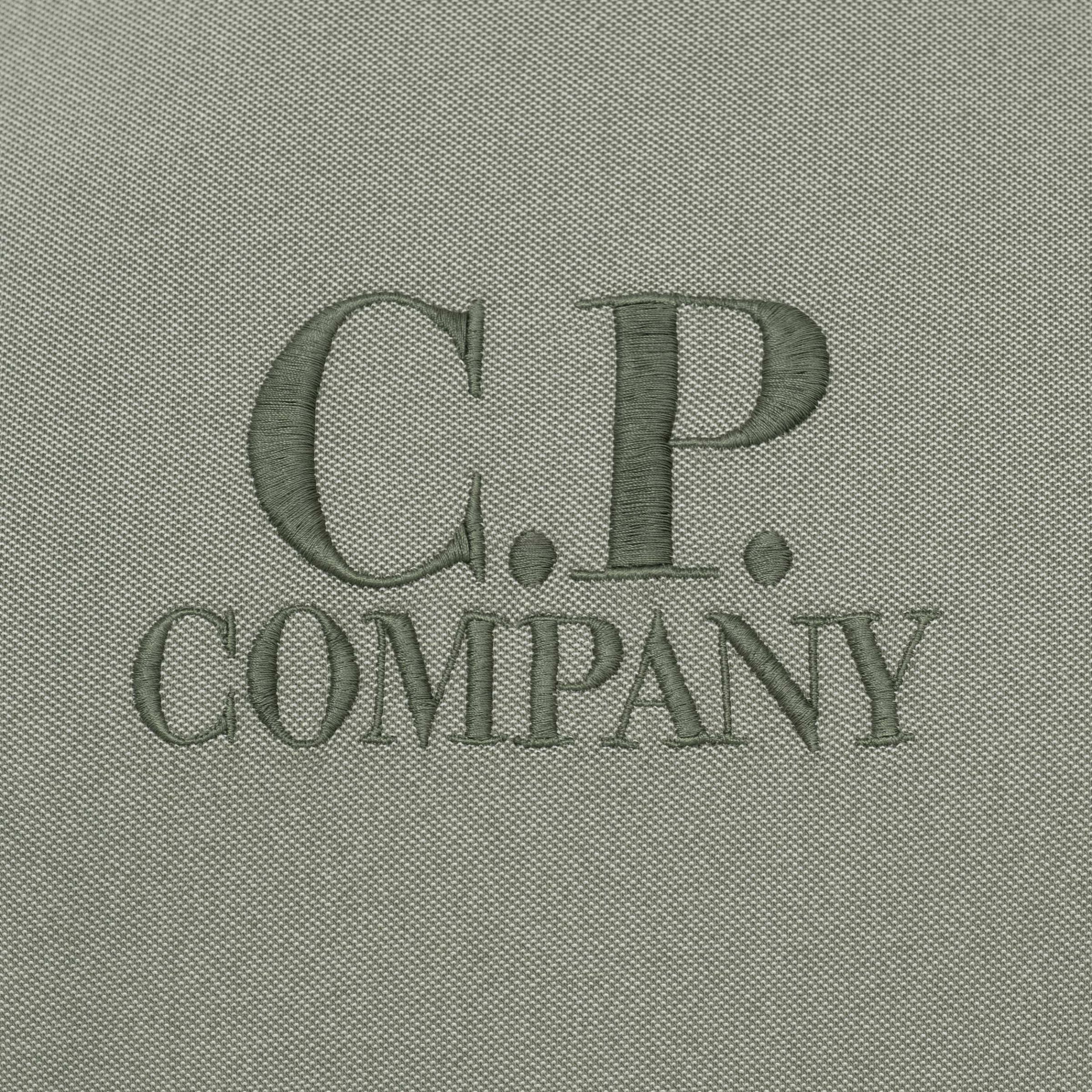 Футболка C.P. Company зелено-сіра