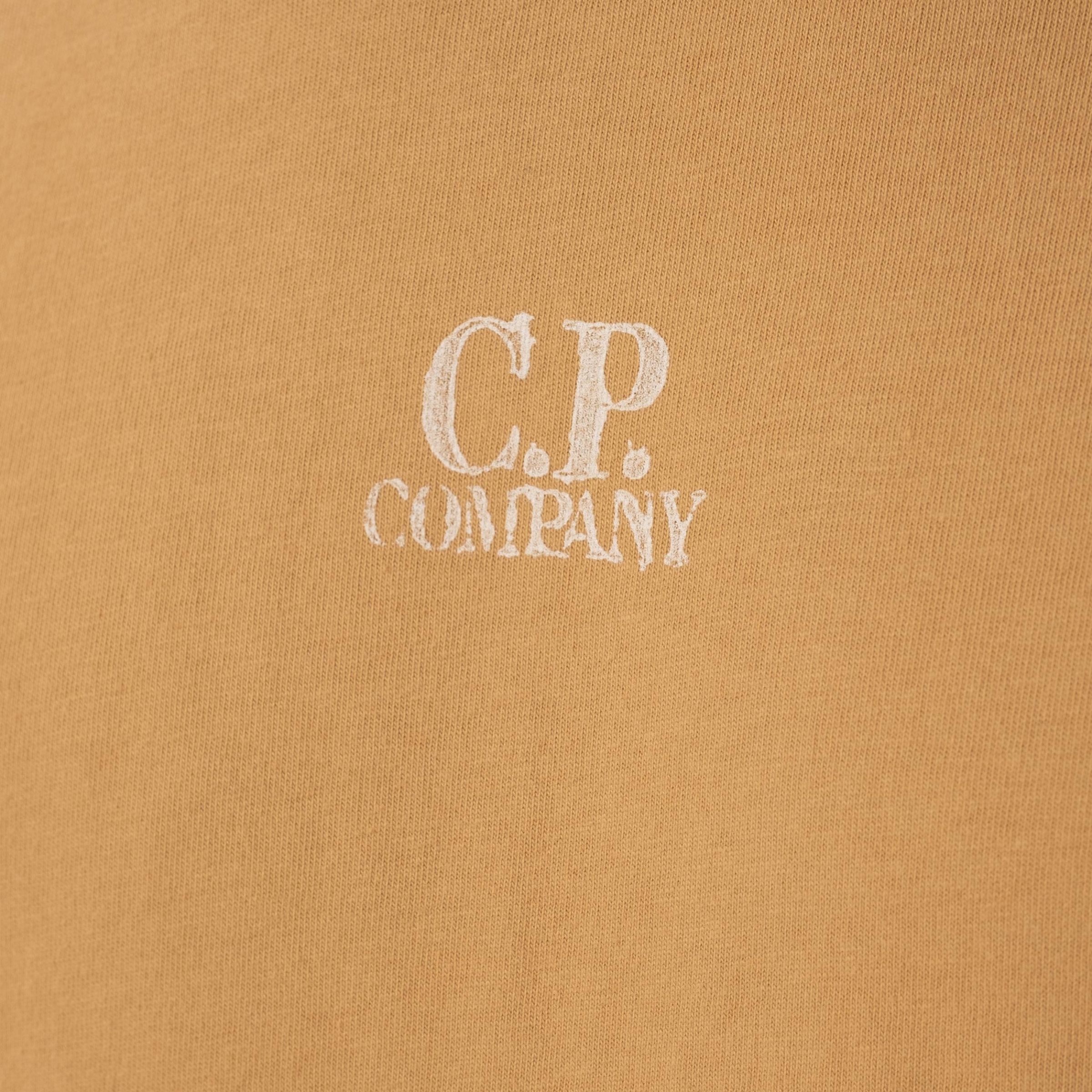 Футболка C.P. Company оранжевая
