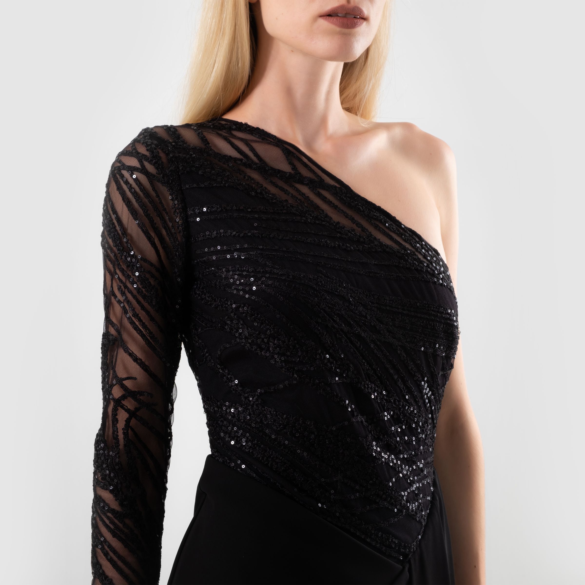 Платье Elie Saab черное