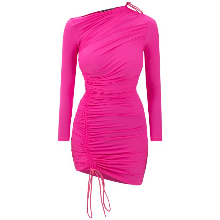 Платье Balenciaga розовое