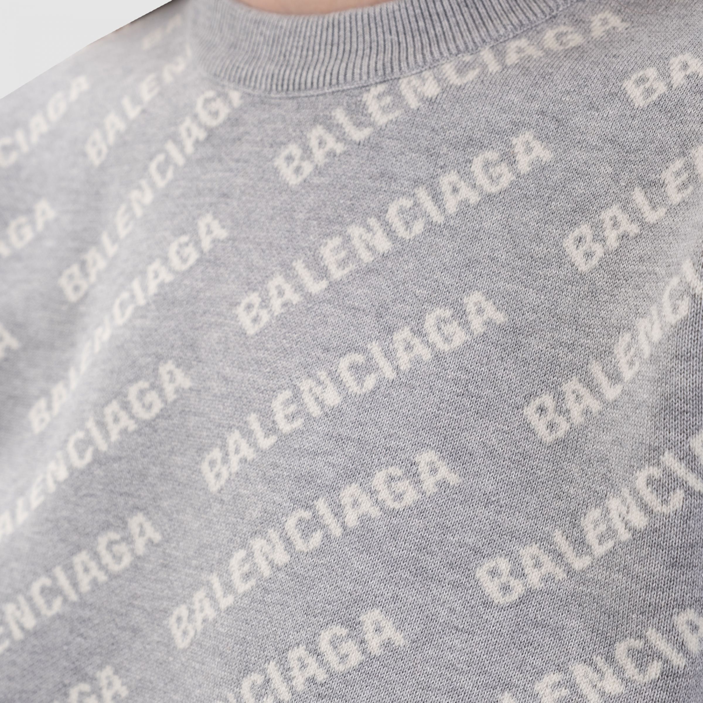 Свитшот Balenciaga серый