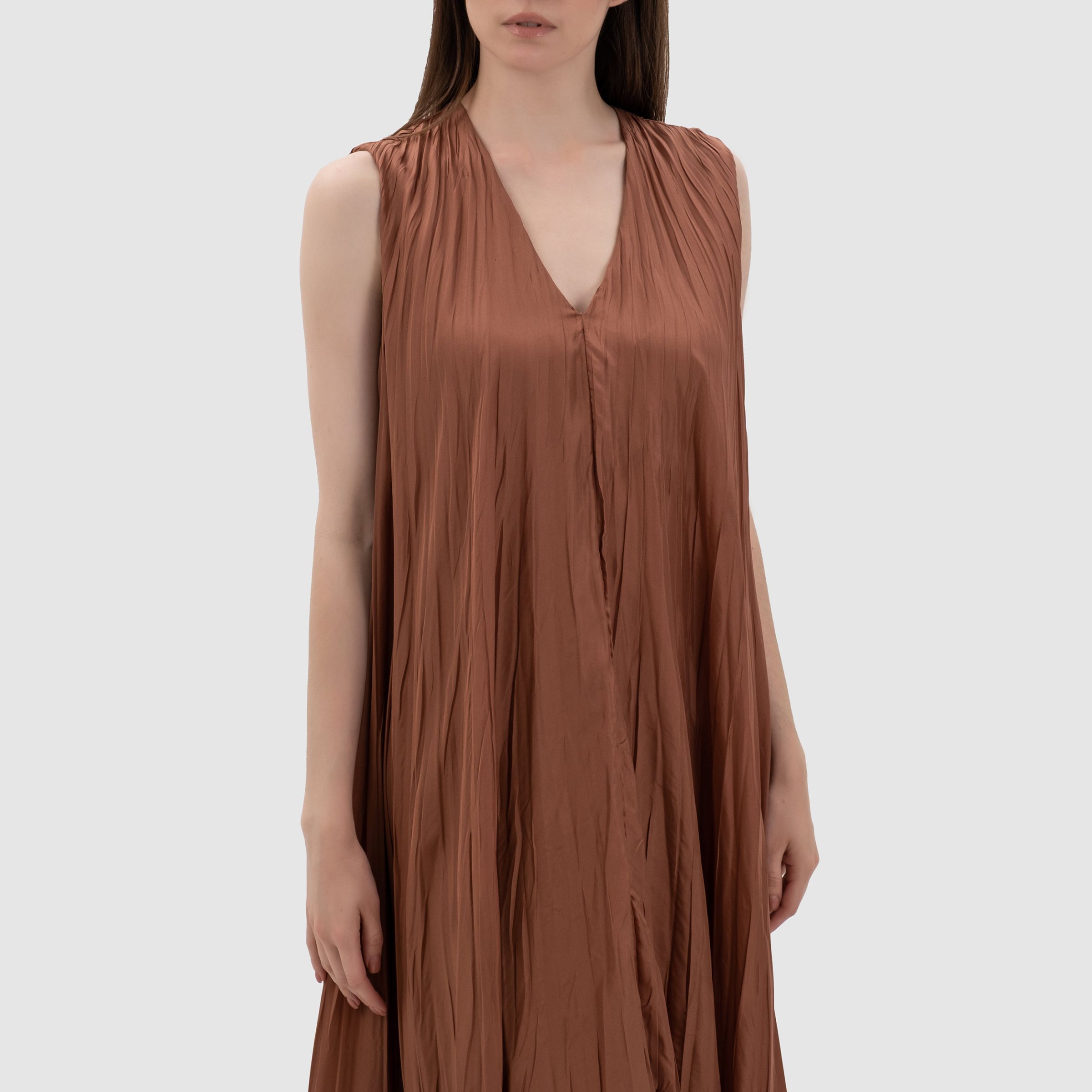Платье Joseph Checker  коричневое