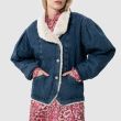 Куртка Isabel Marant Dipauline синяя