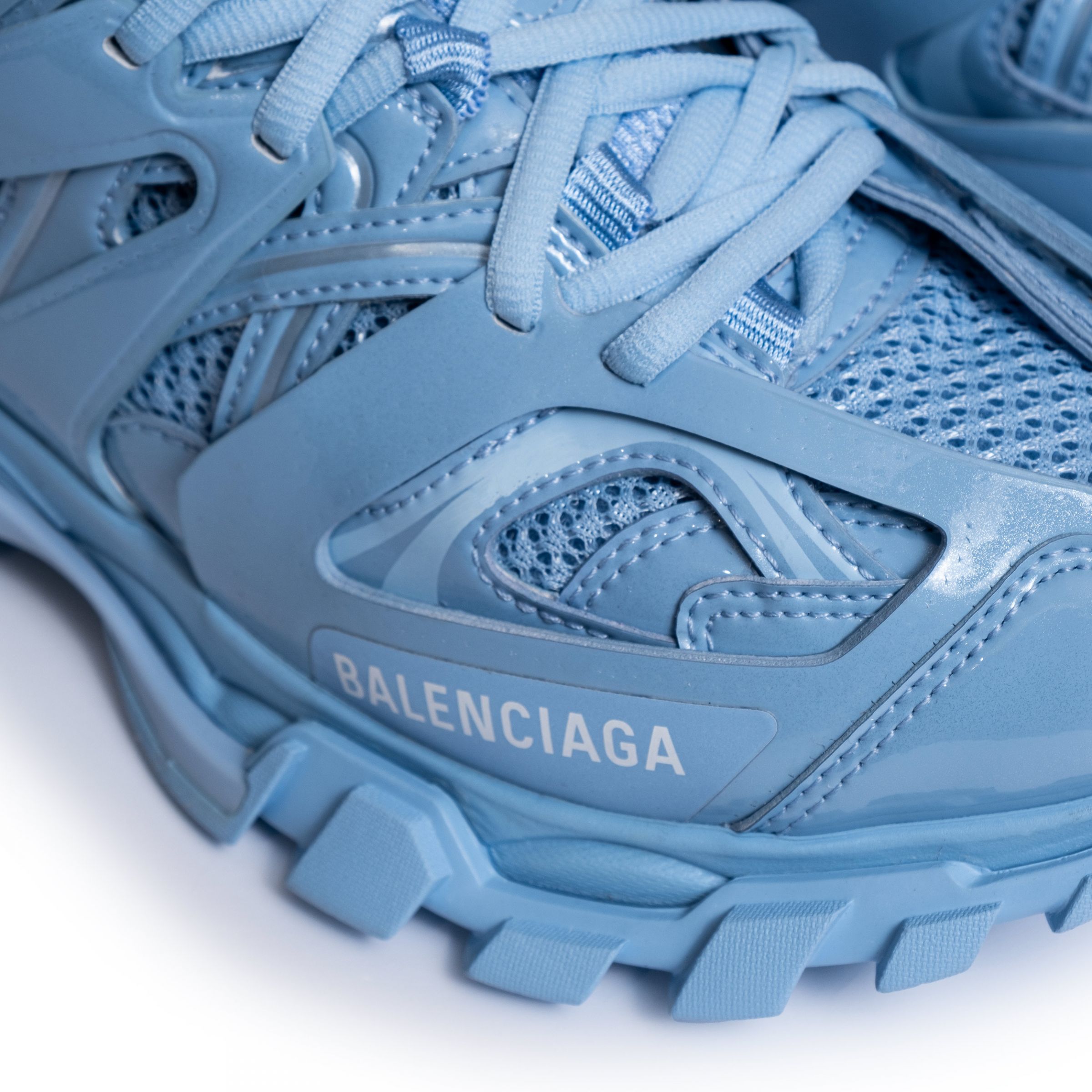 Кроссовки Balenciaga Track  голубые
