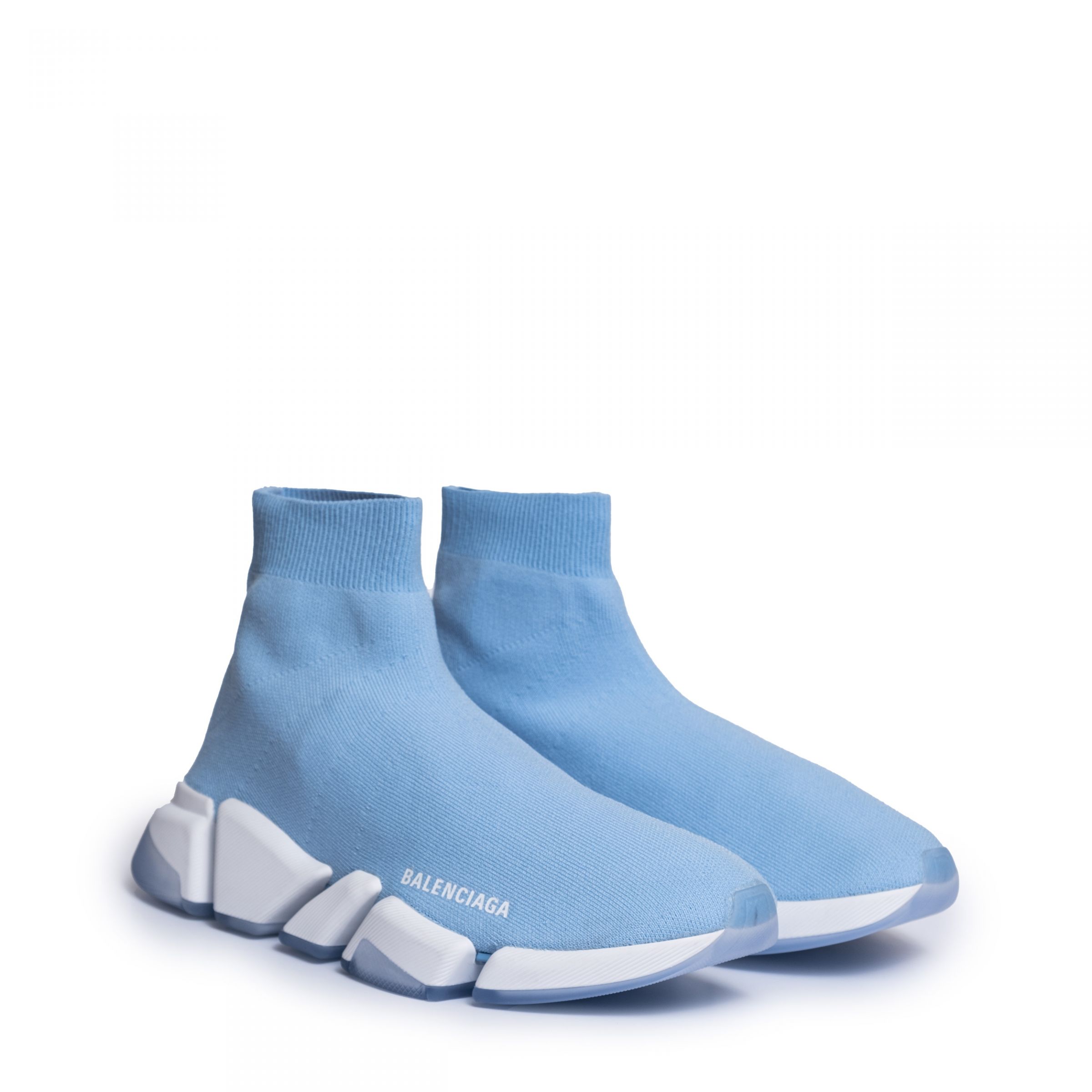Кроссовки Balenciaga Speed 2.0  голубые