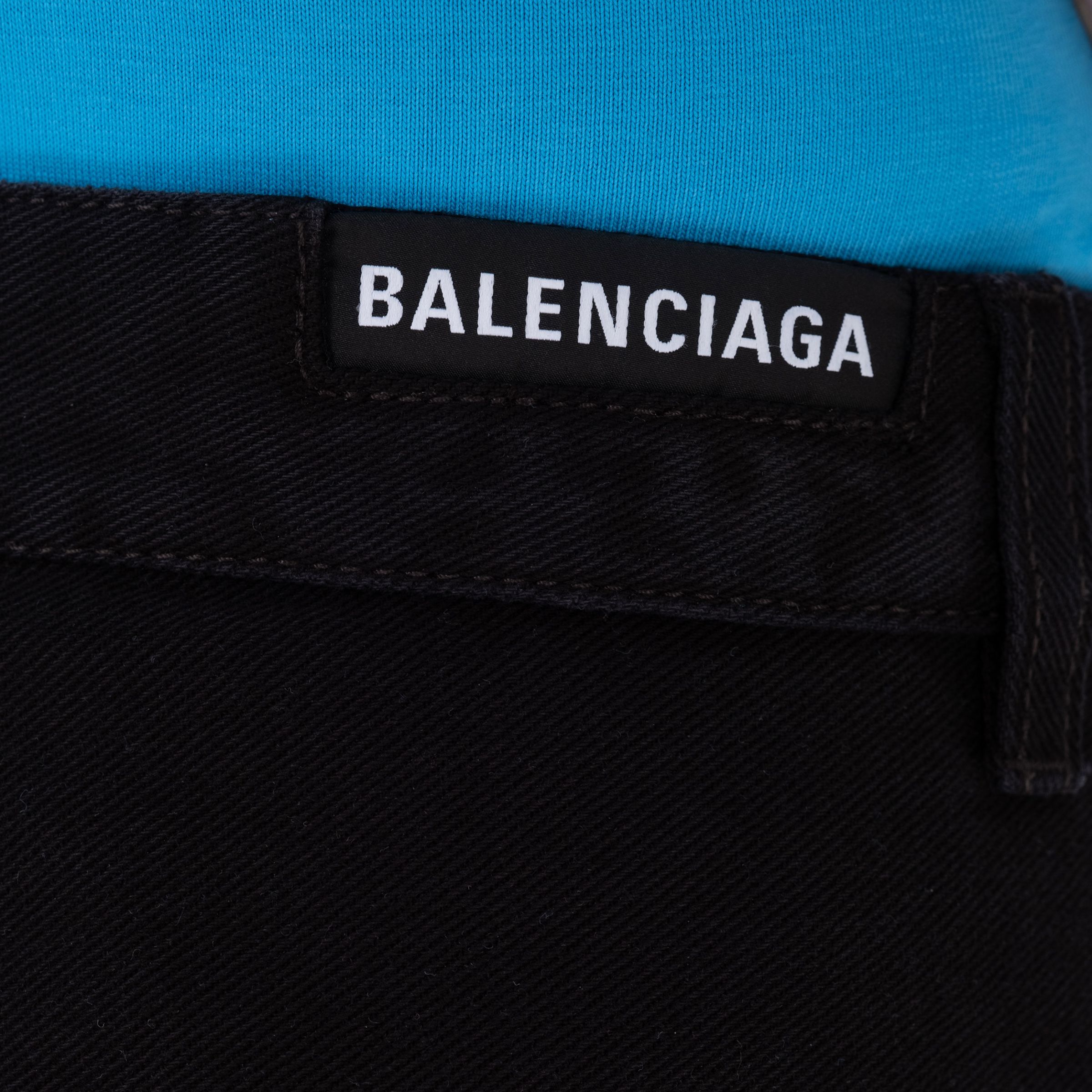 Джинси Balenciaga чорні