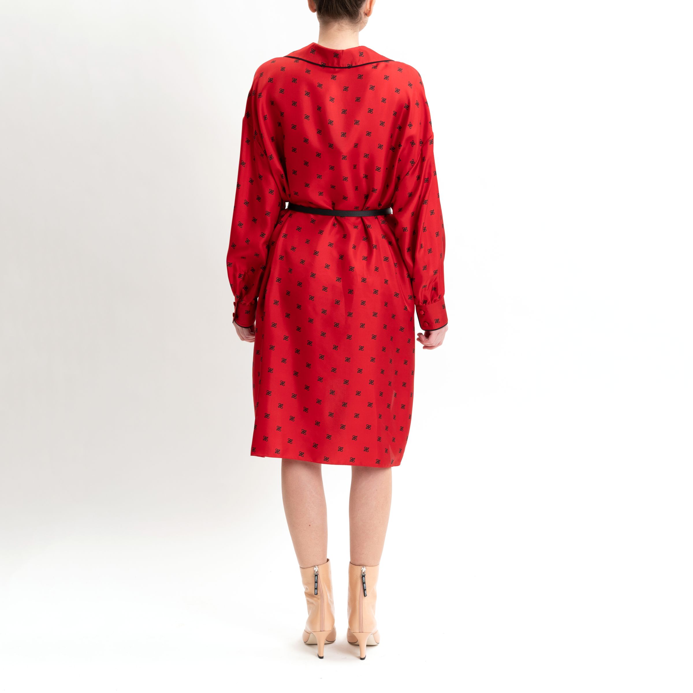 Платье Fendi красное