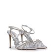 Туфли Casadei C+C серебряные