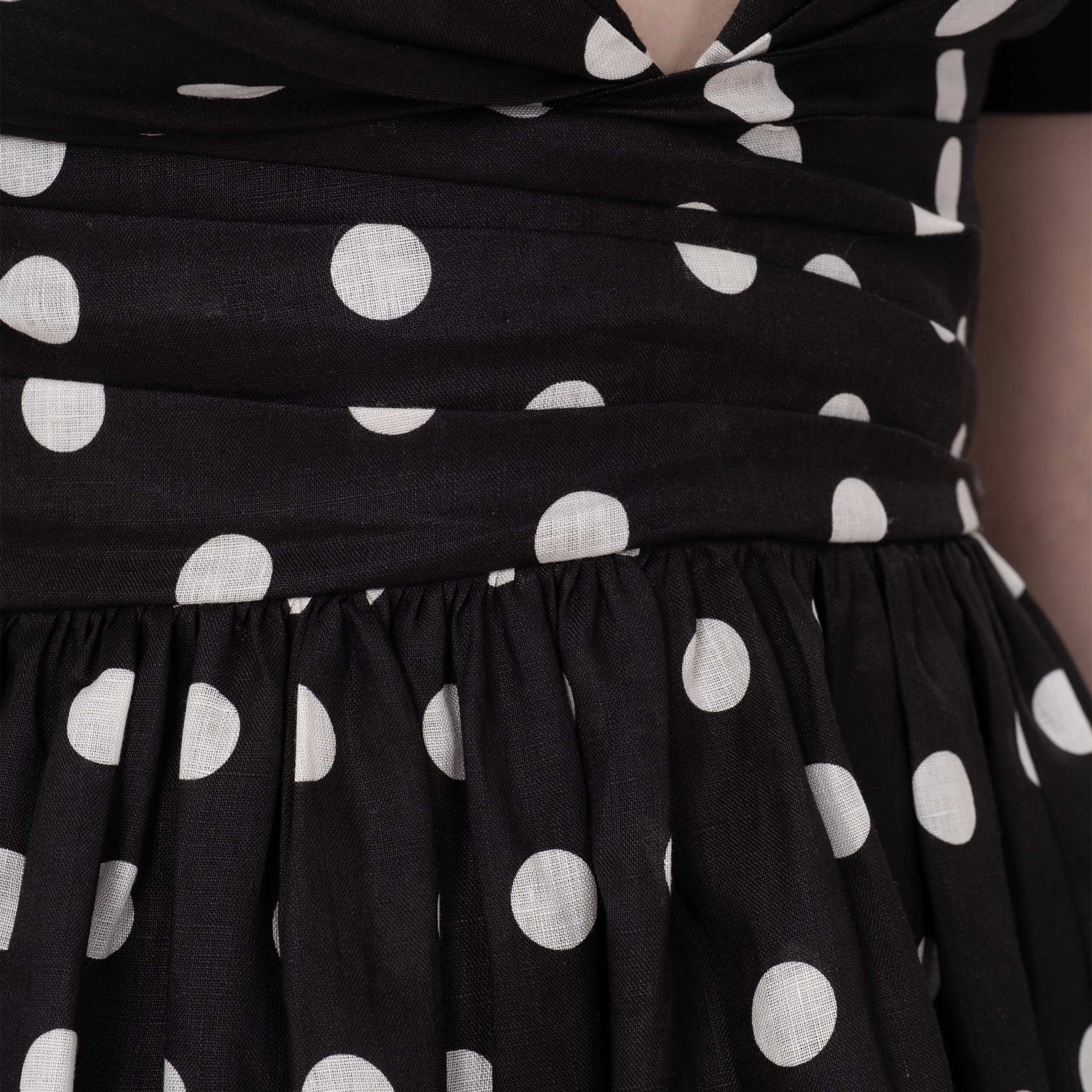 Платье Zimmermann Matchmaker черно-белое