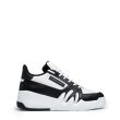 Кроссовки Giuseppe Zanotti Talon  черно-белые