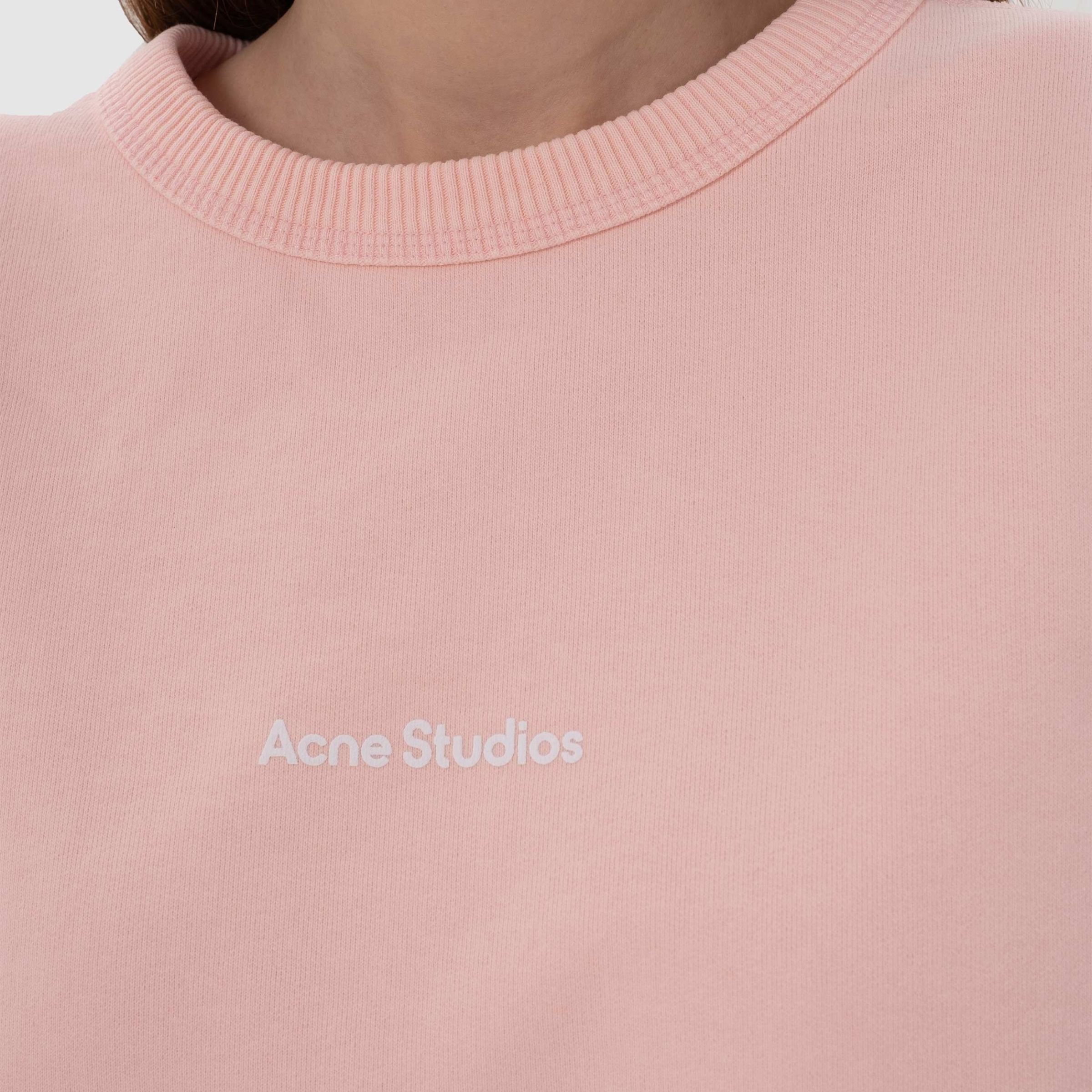 Свитшот Acne Studios розовый