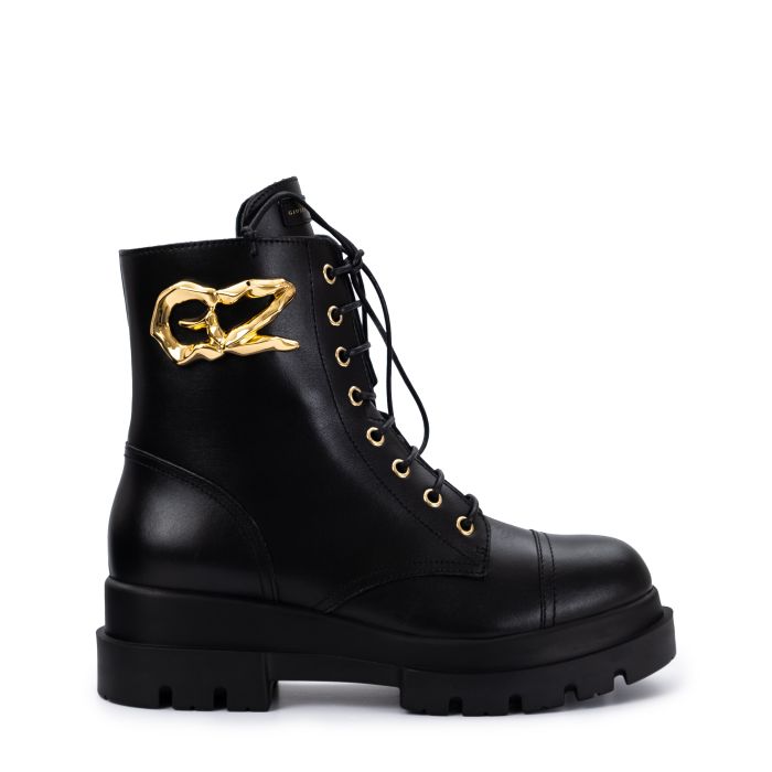 Ботинки Giuseppe Zanotti Tankie Boot  черные
