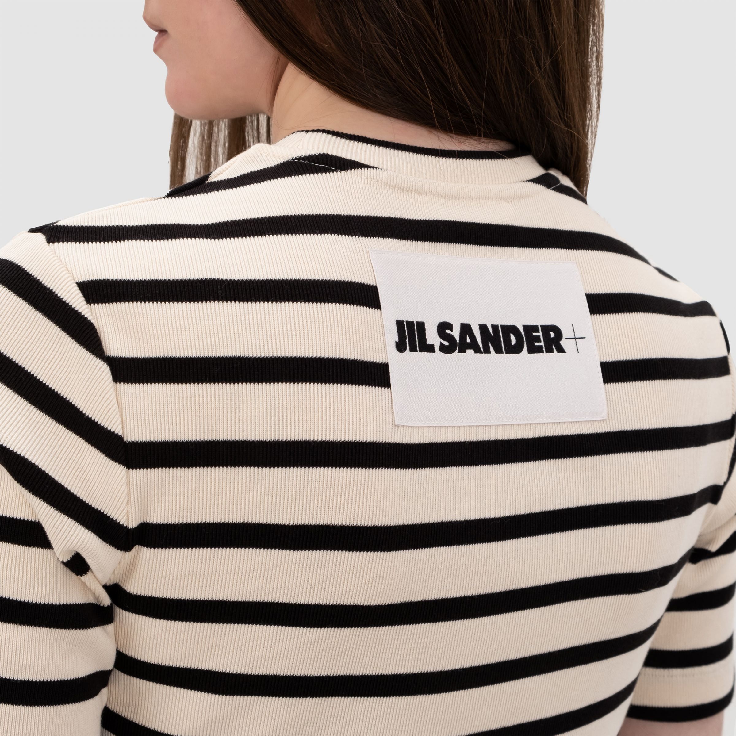 Футболка Jil Sander молочная