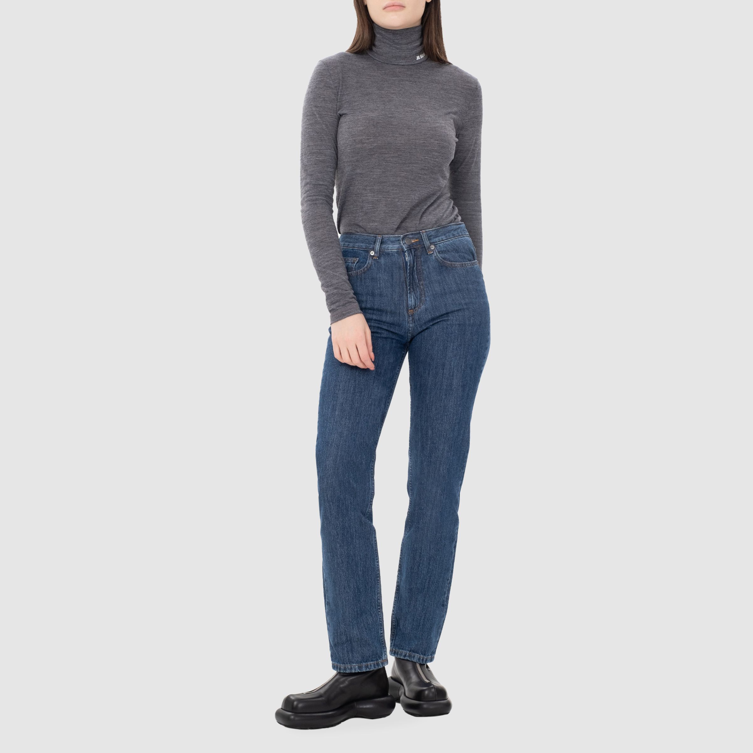 Гольф Jil Sander серый