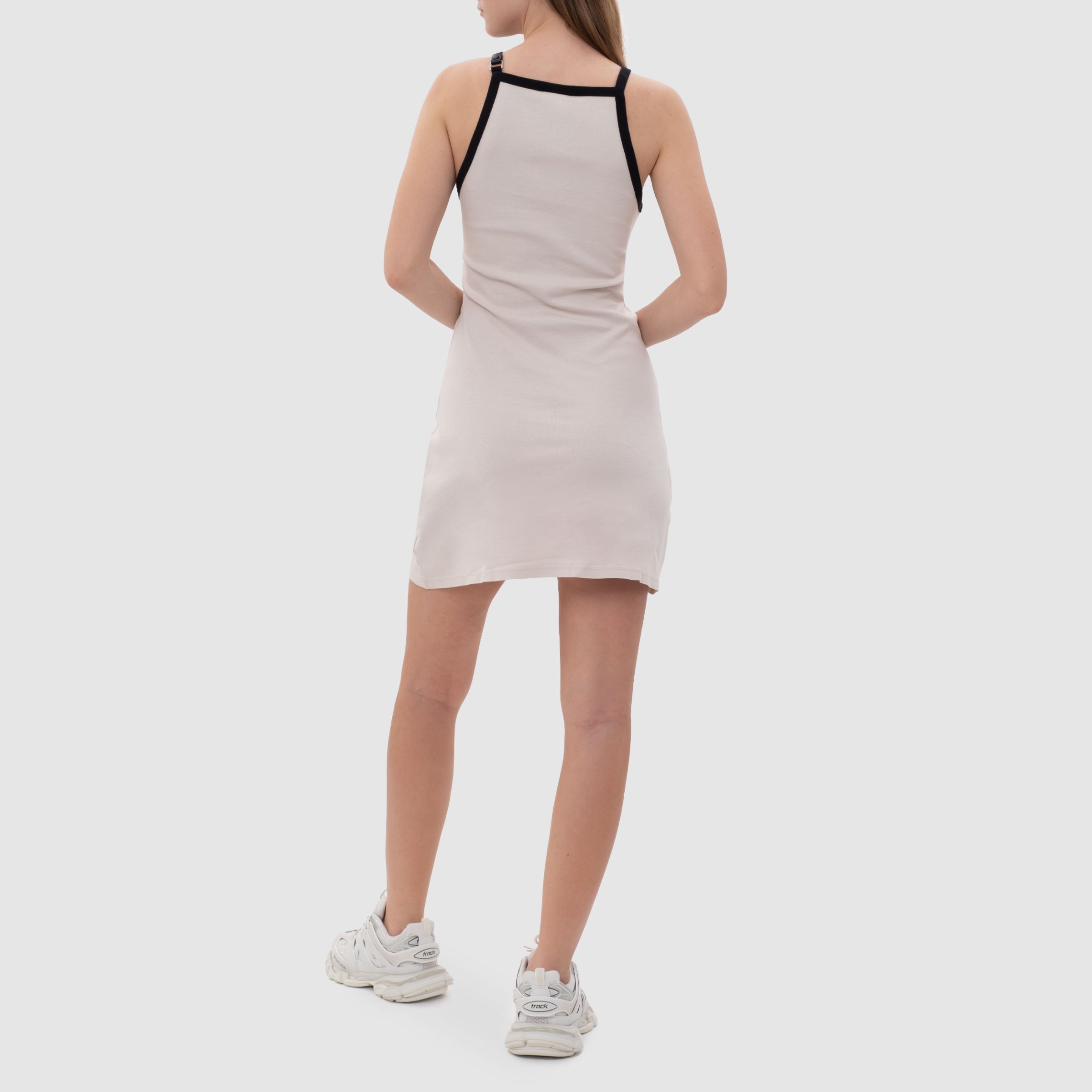 Платье Courreges молочное