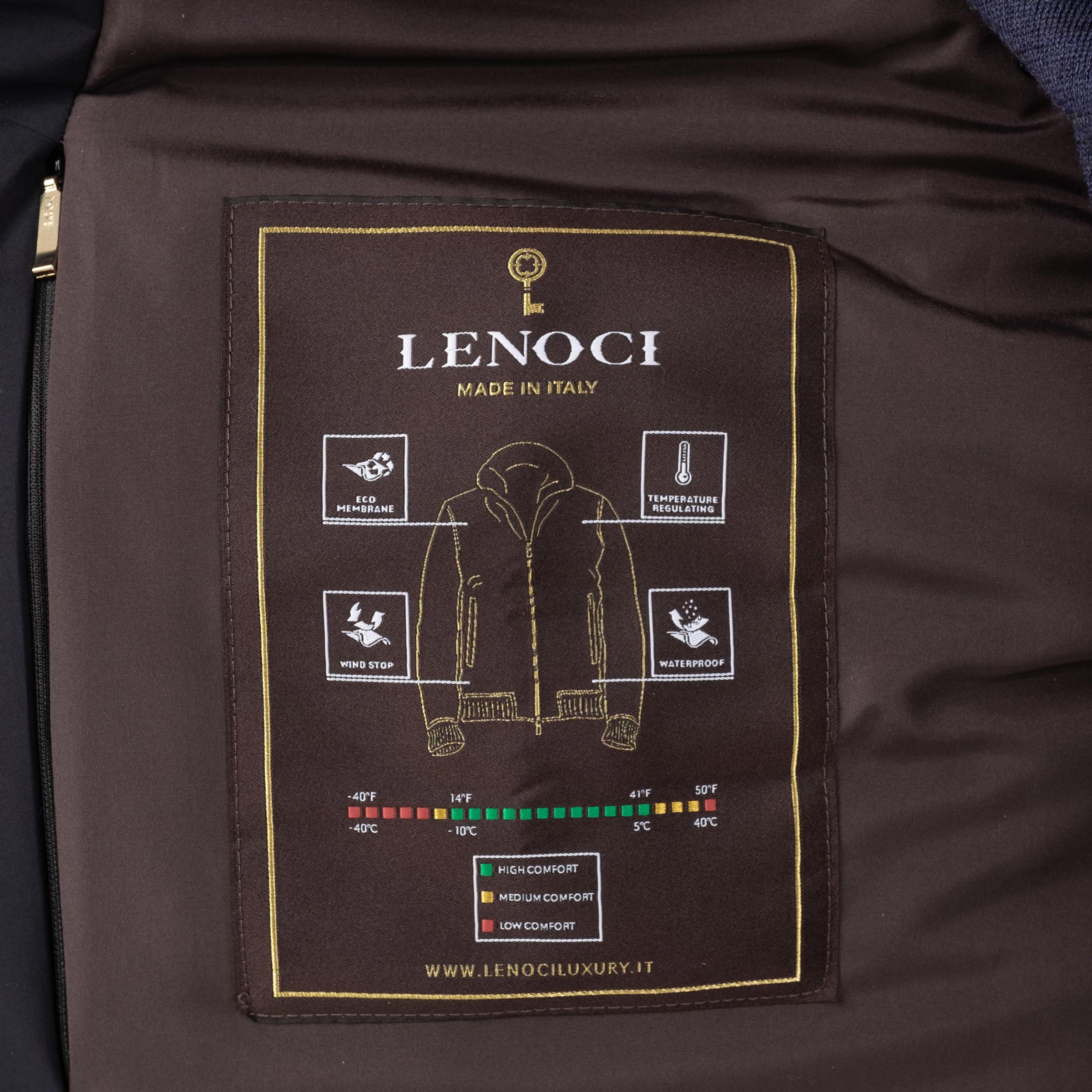 Куртка Lenoci темно-синяя