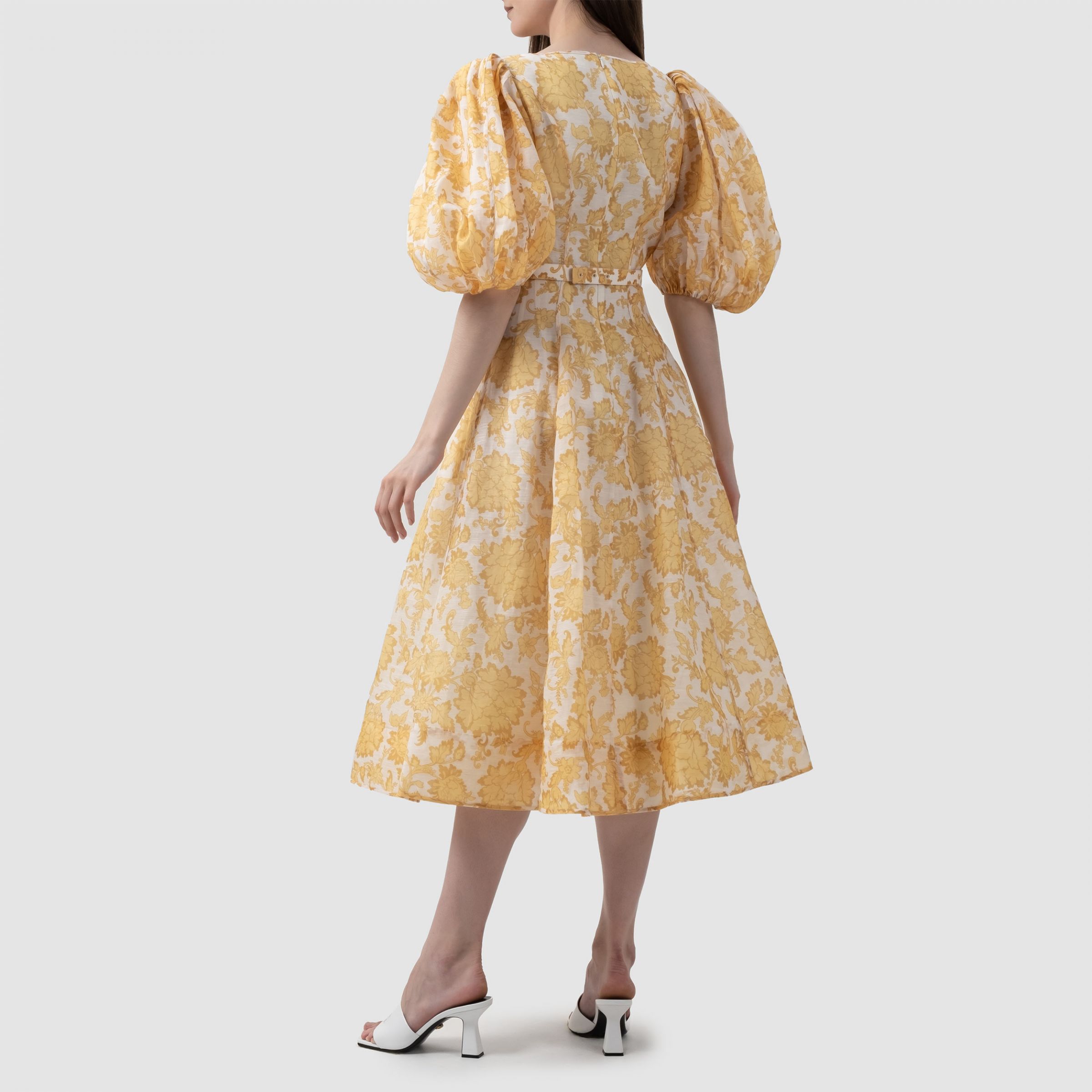 Платье Zimmermann желтое