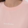 Футболка Acne Studios розовая