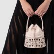 Сумка Alaia Corset 19 бежевая