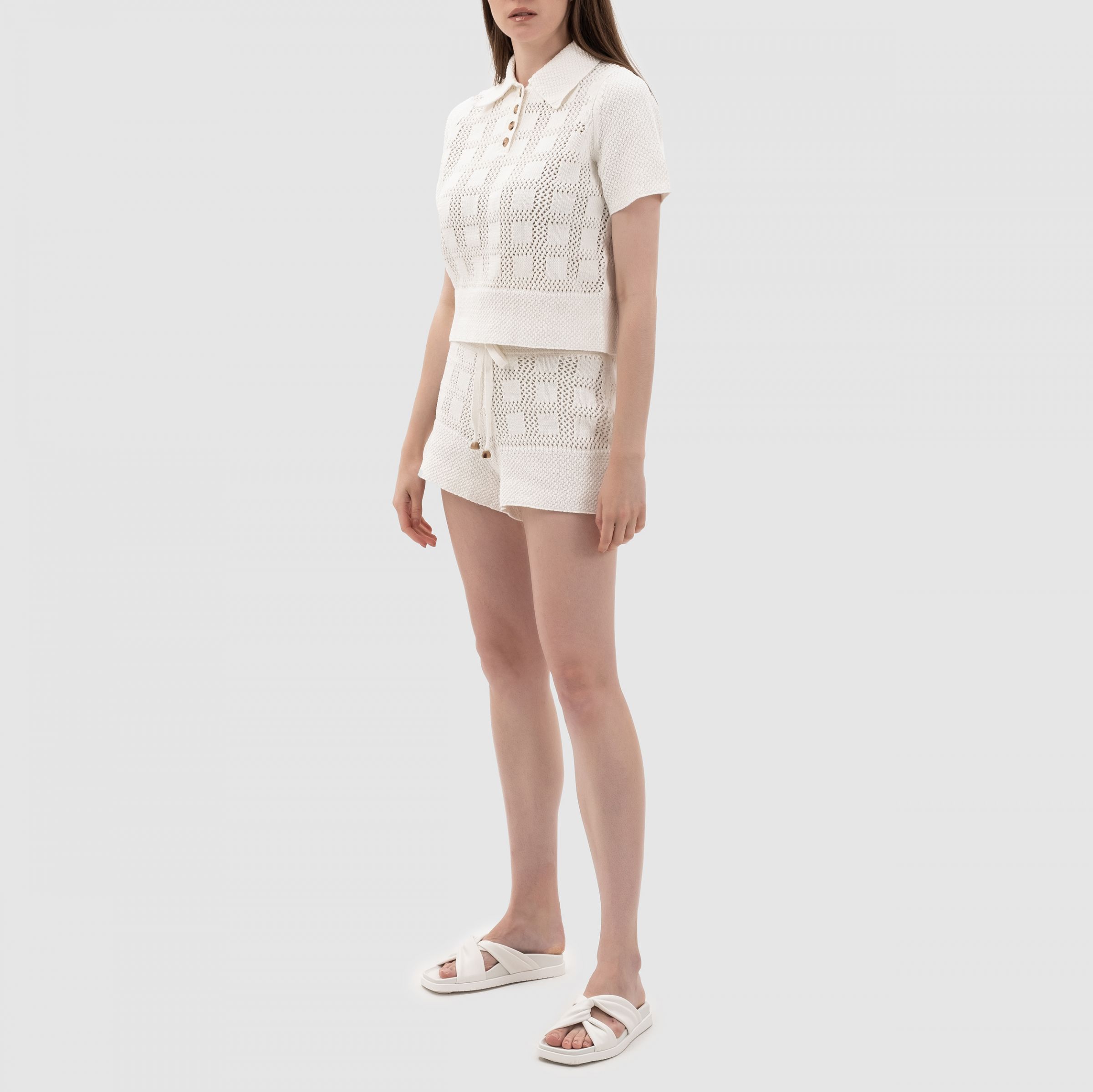 Шорты Zimmermann белые