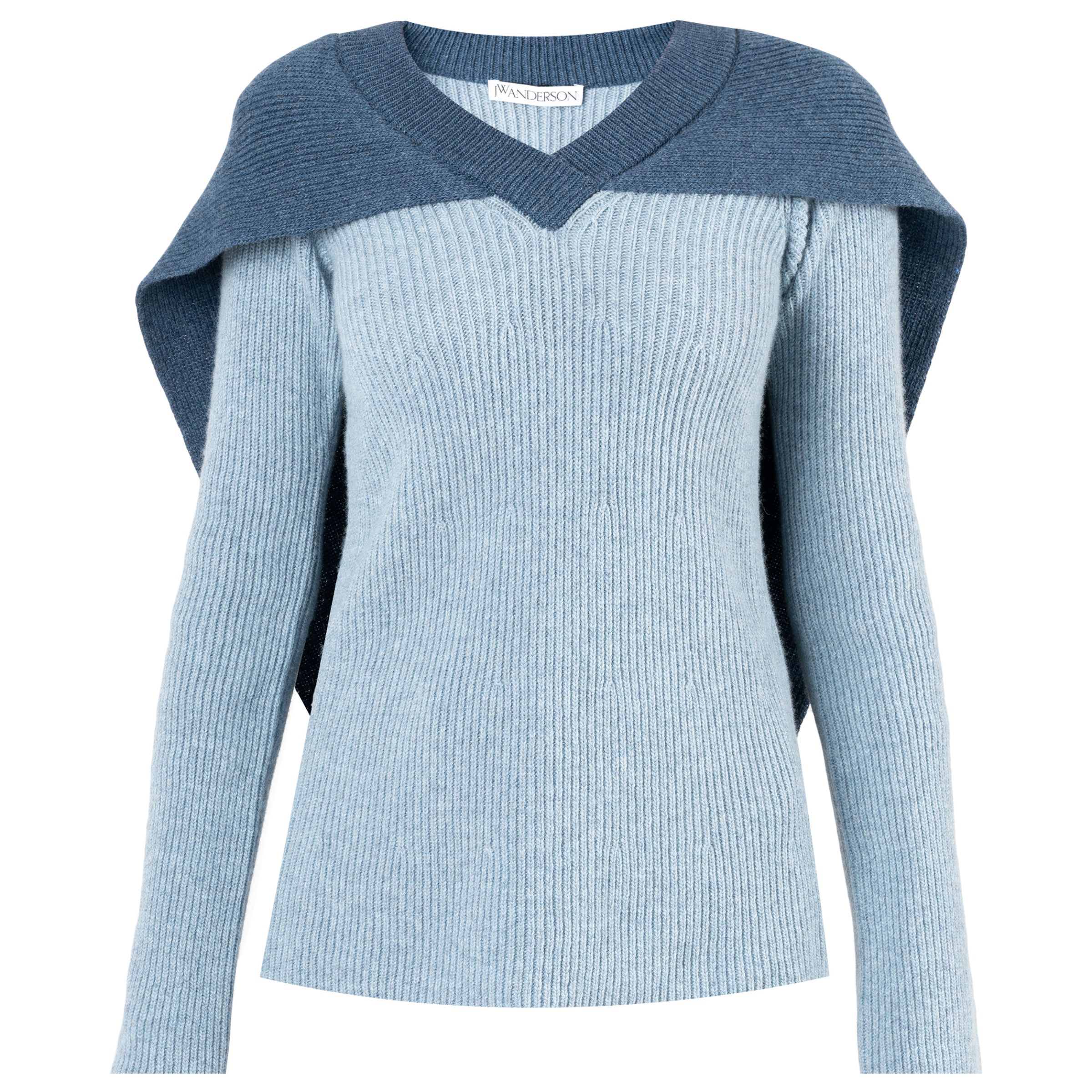 Пуловер J.W.Anderson блакитний