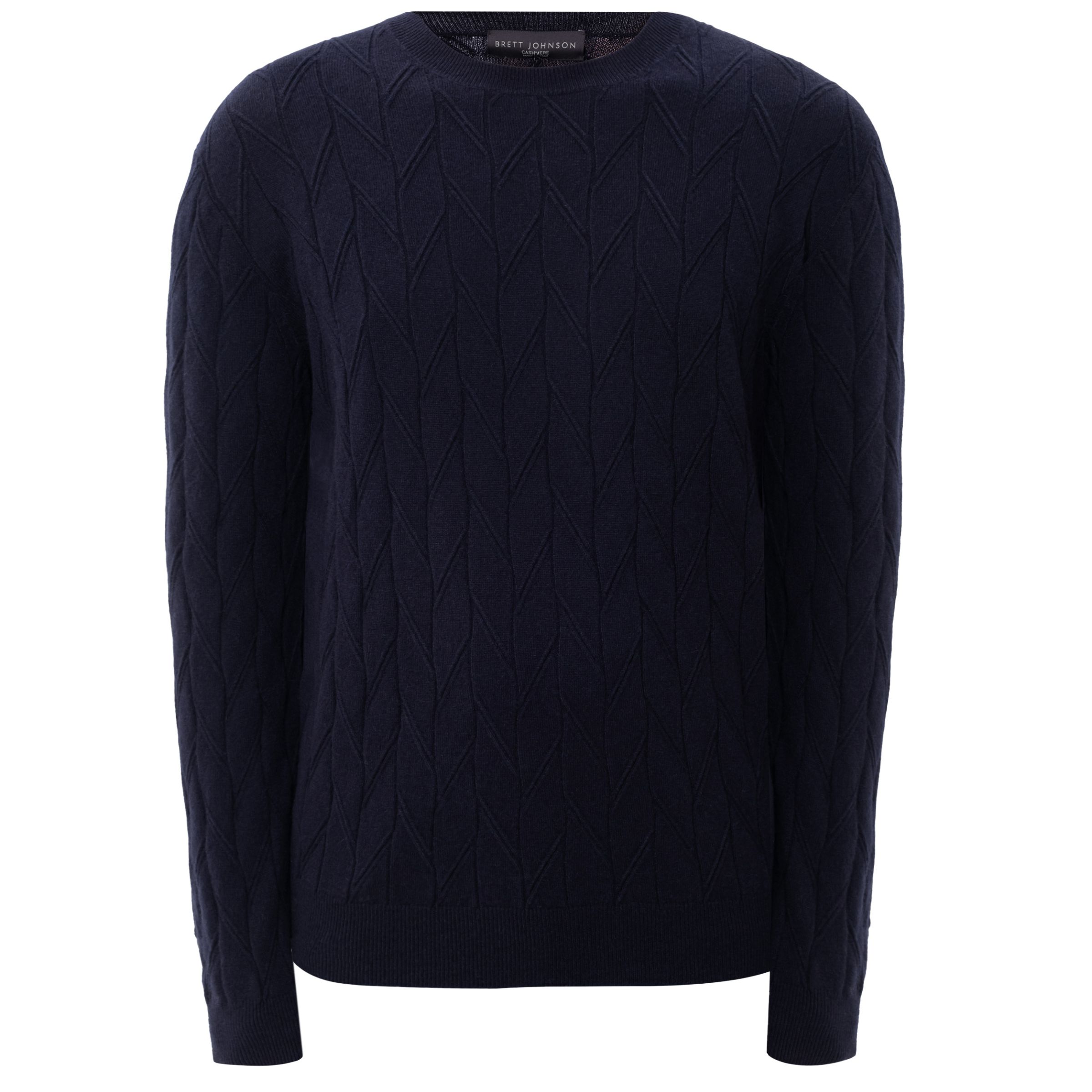 Пуловер Brett Johnson темно-синій