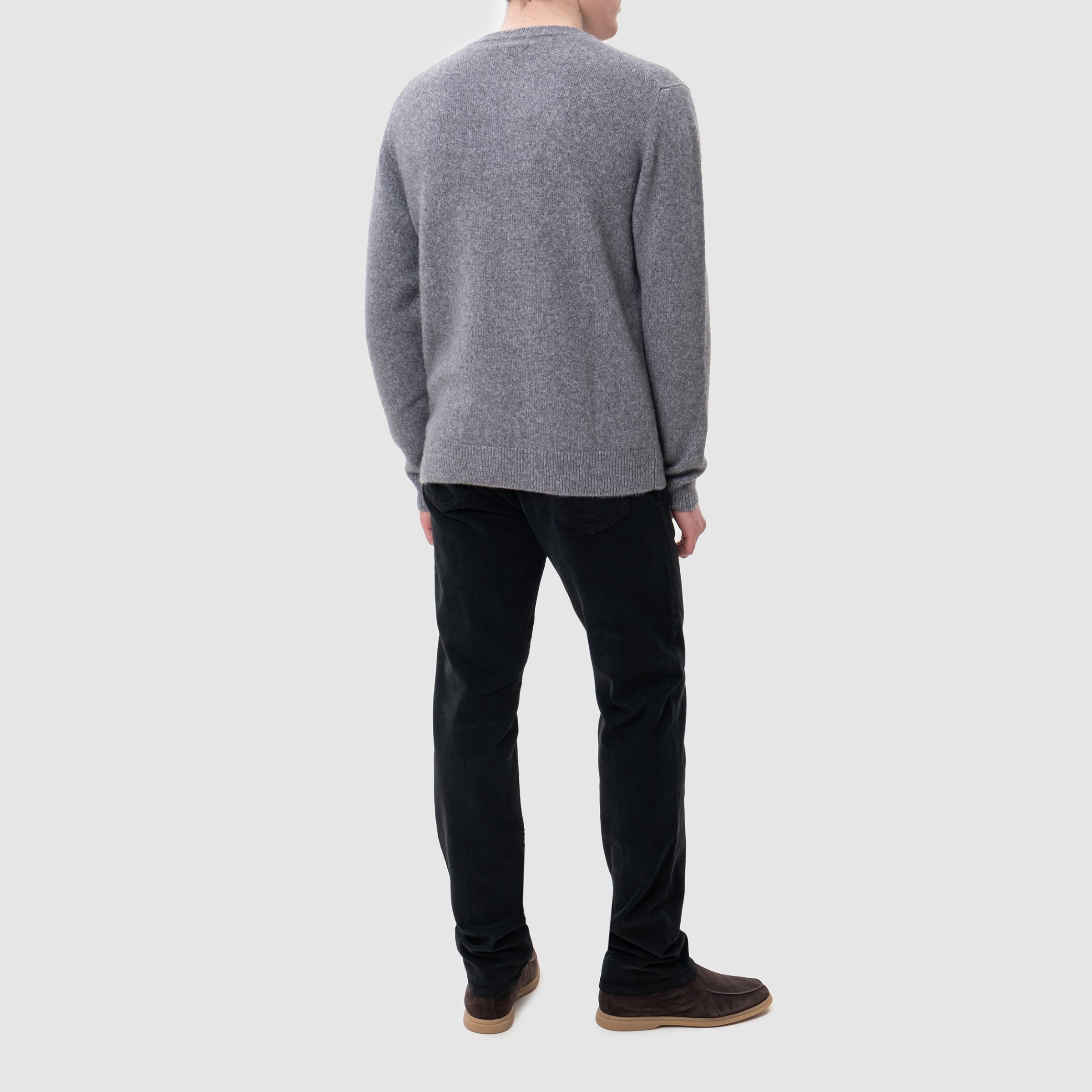 Пуловер Brett Johnson темно-серый