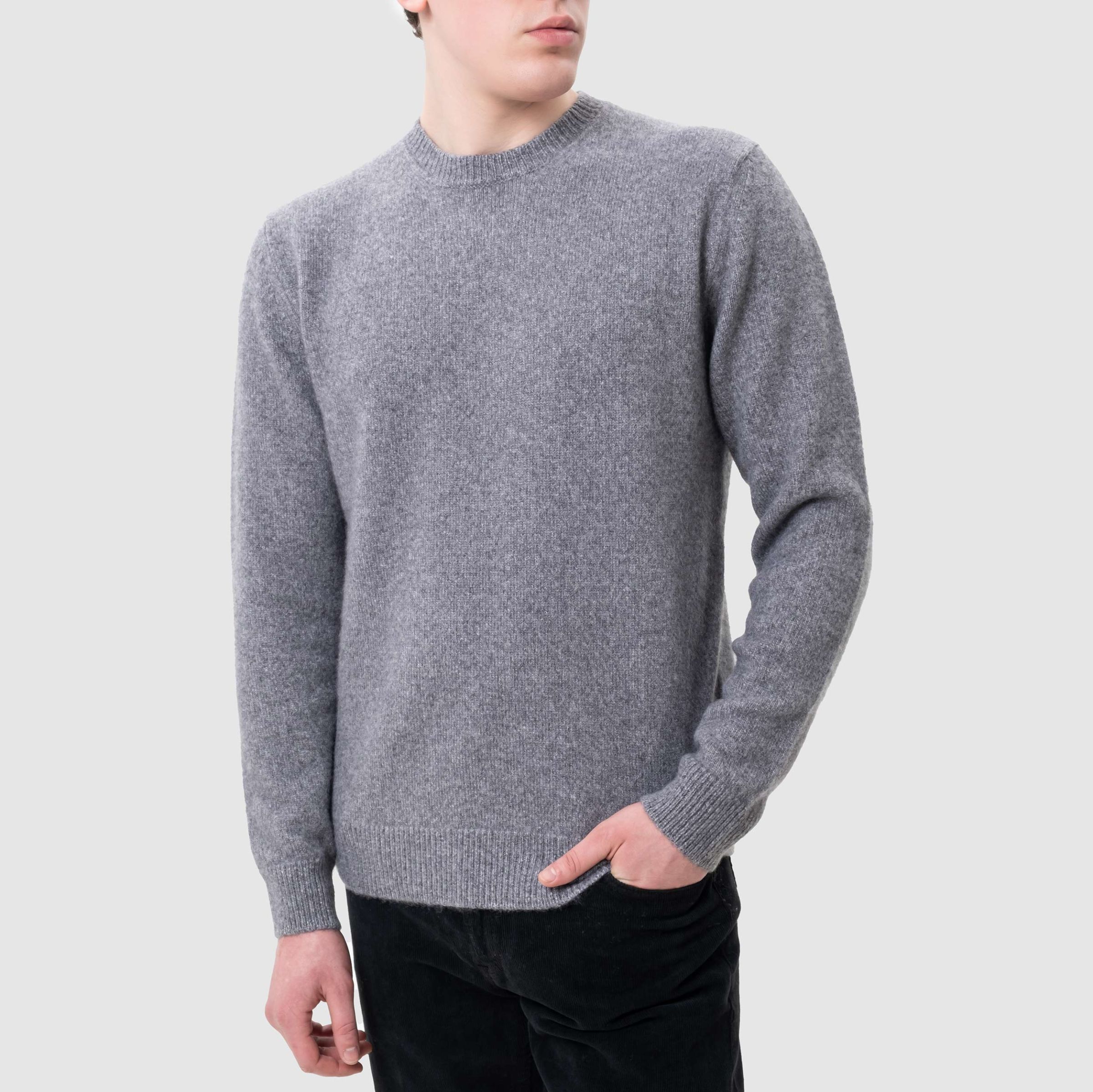 Пуловер Brett Johnson темно-сірий