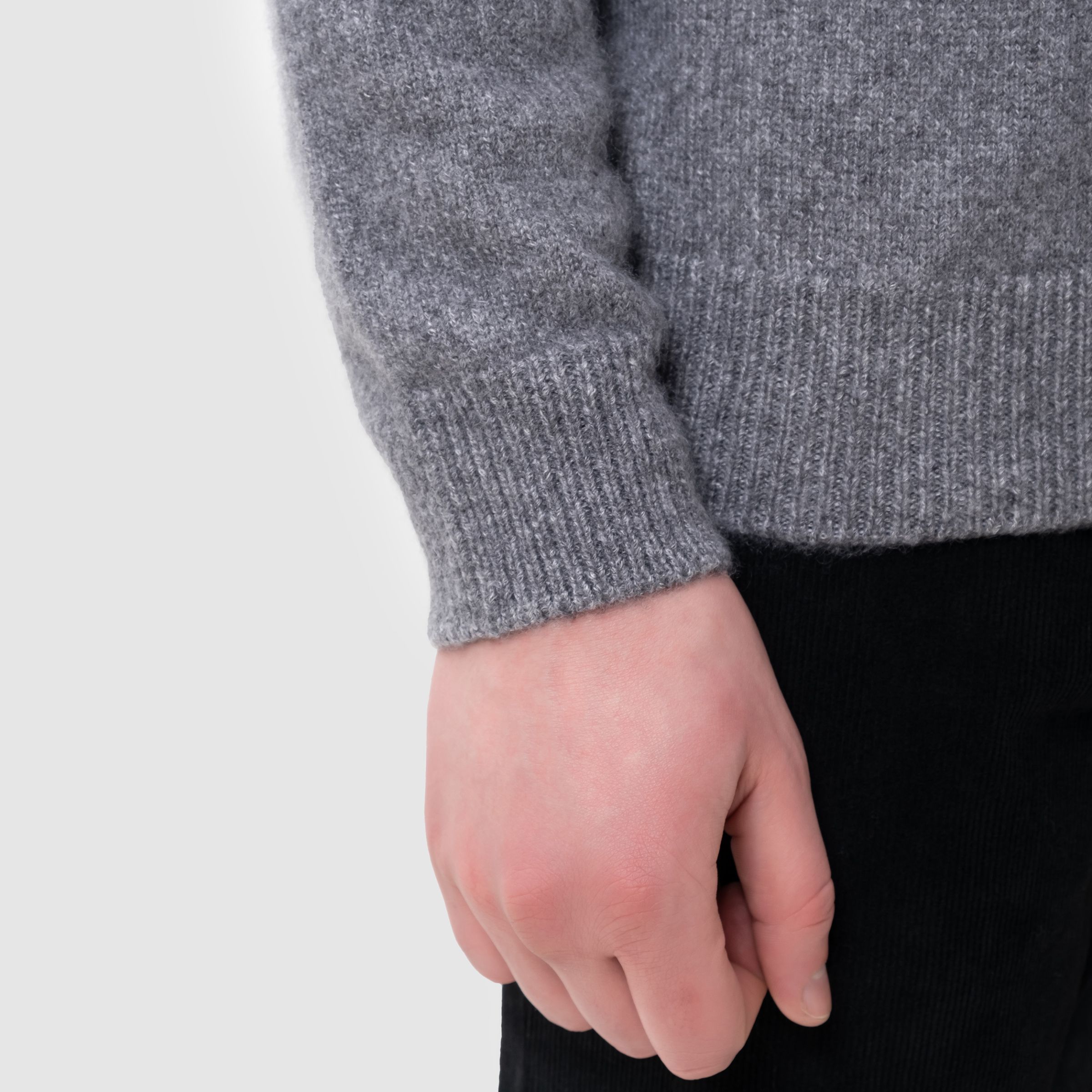 Пуловер Brett Johnson темно-сірий