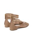 Босоножки Casadei Venus Planet бежевые