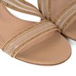 Босоножки Casadei Venus Planet бежевые