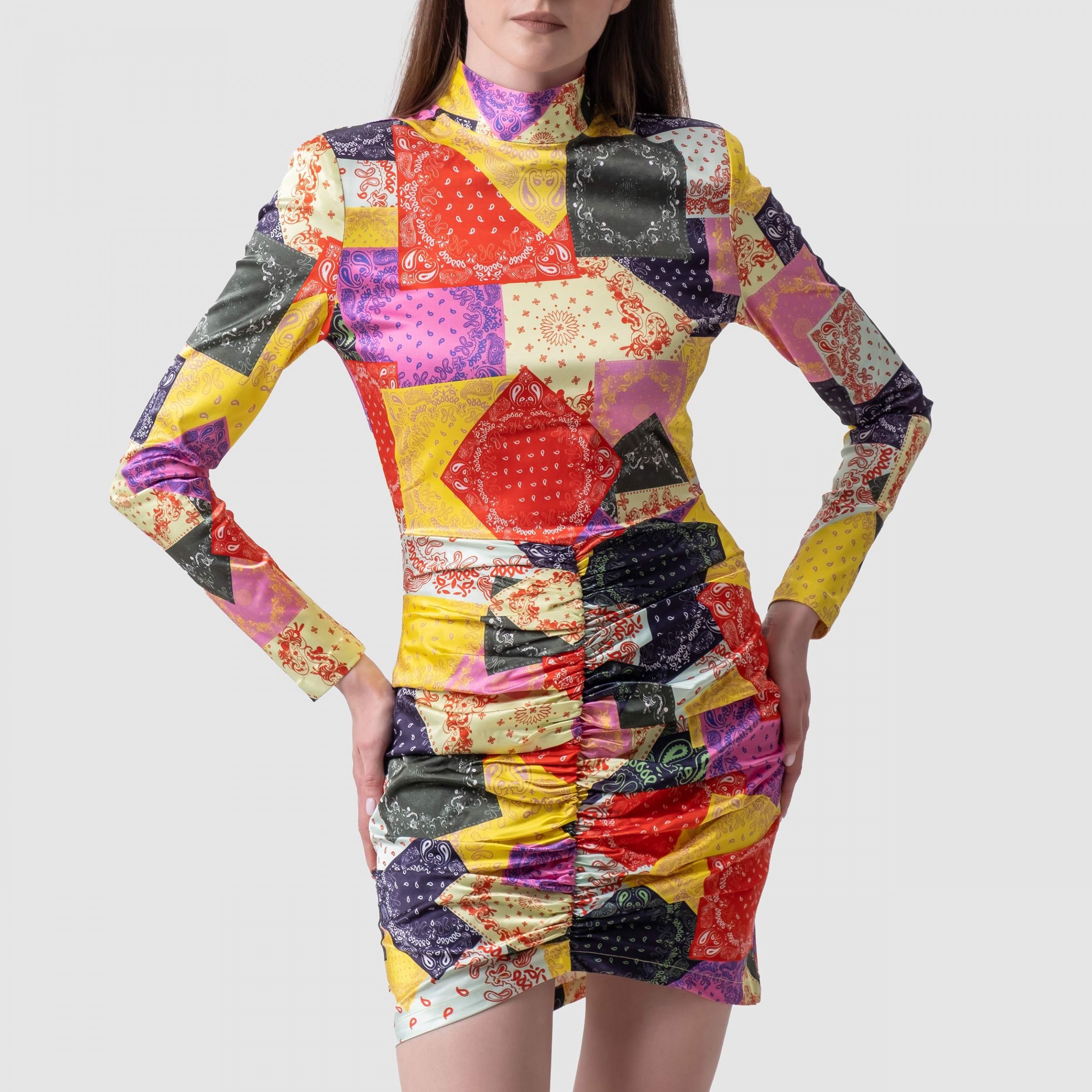 Платье Rotate MIKI разноцветное