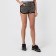Шорты Balmain черно-бежевые