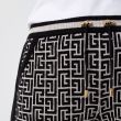 Шорты Balmain черно-бежевые