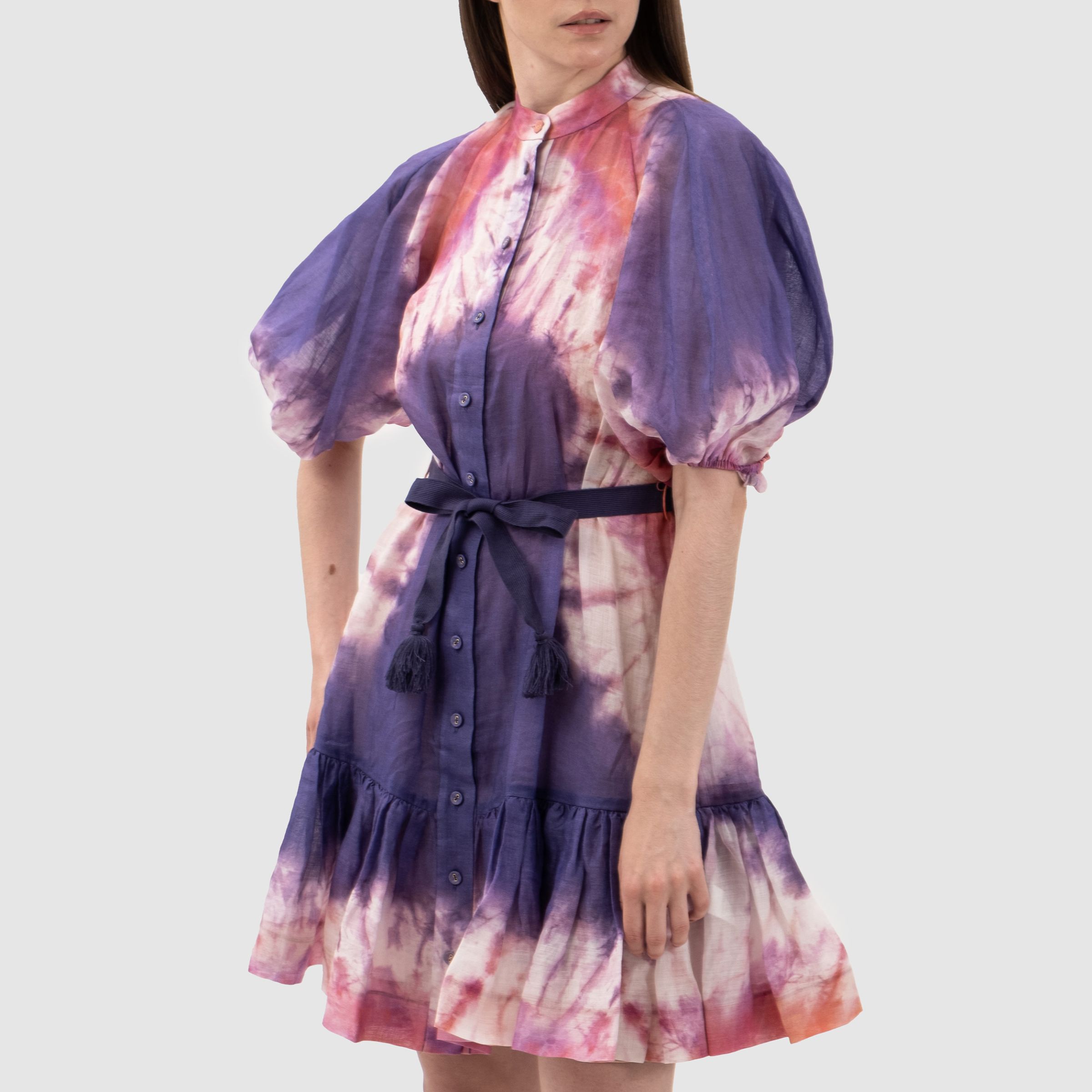 Платье Zimmermann фиолетовое