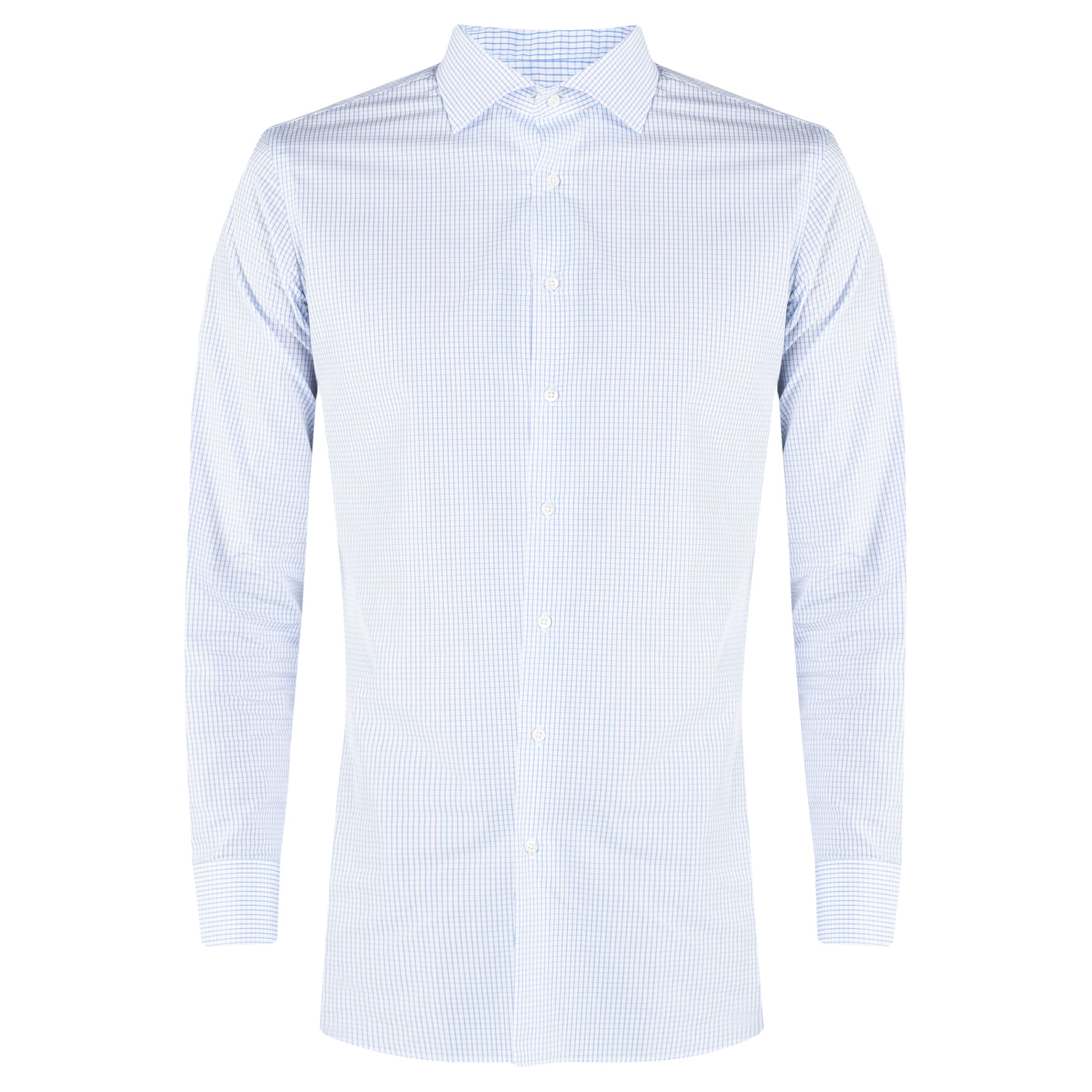 Рубашка Tombolini бело-синяя