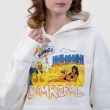 Худи DOMREBEL Beach  молочное