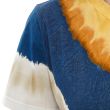 Футболка Alberta Ferretti бело-синяя