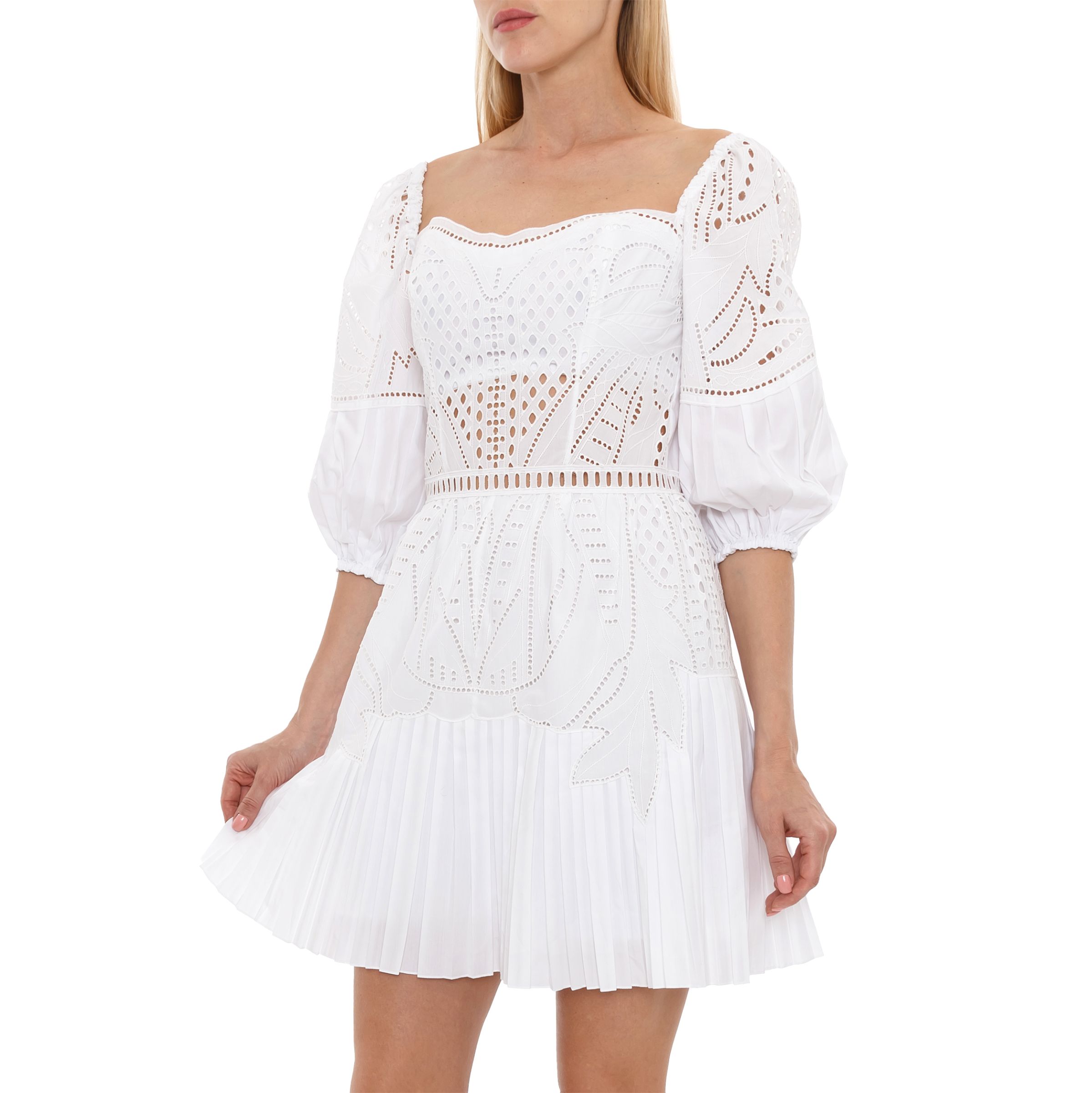 Платье Alberta Ferretti белое
