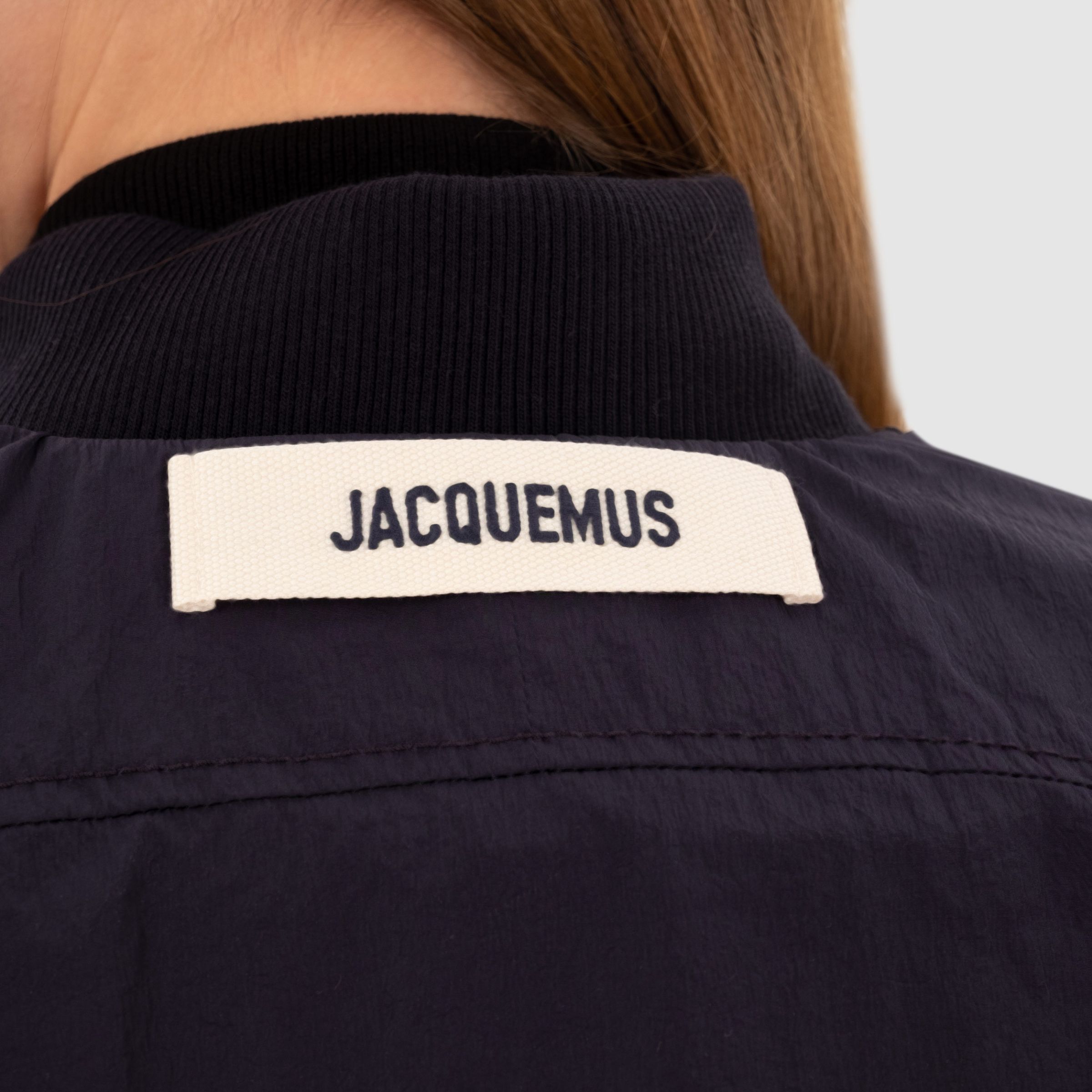 Бомбер Jacquemus темно-синий