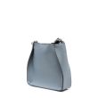 Сумка Stella McCartney Stella Logo Shoulder Bag голубая