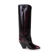Казаки Isabel Marant LOMERO  бордовые