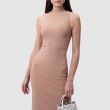 Платье Alaia бежевое