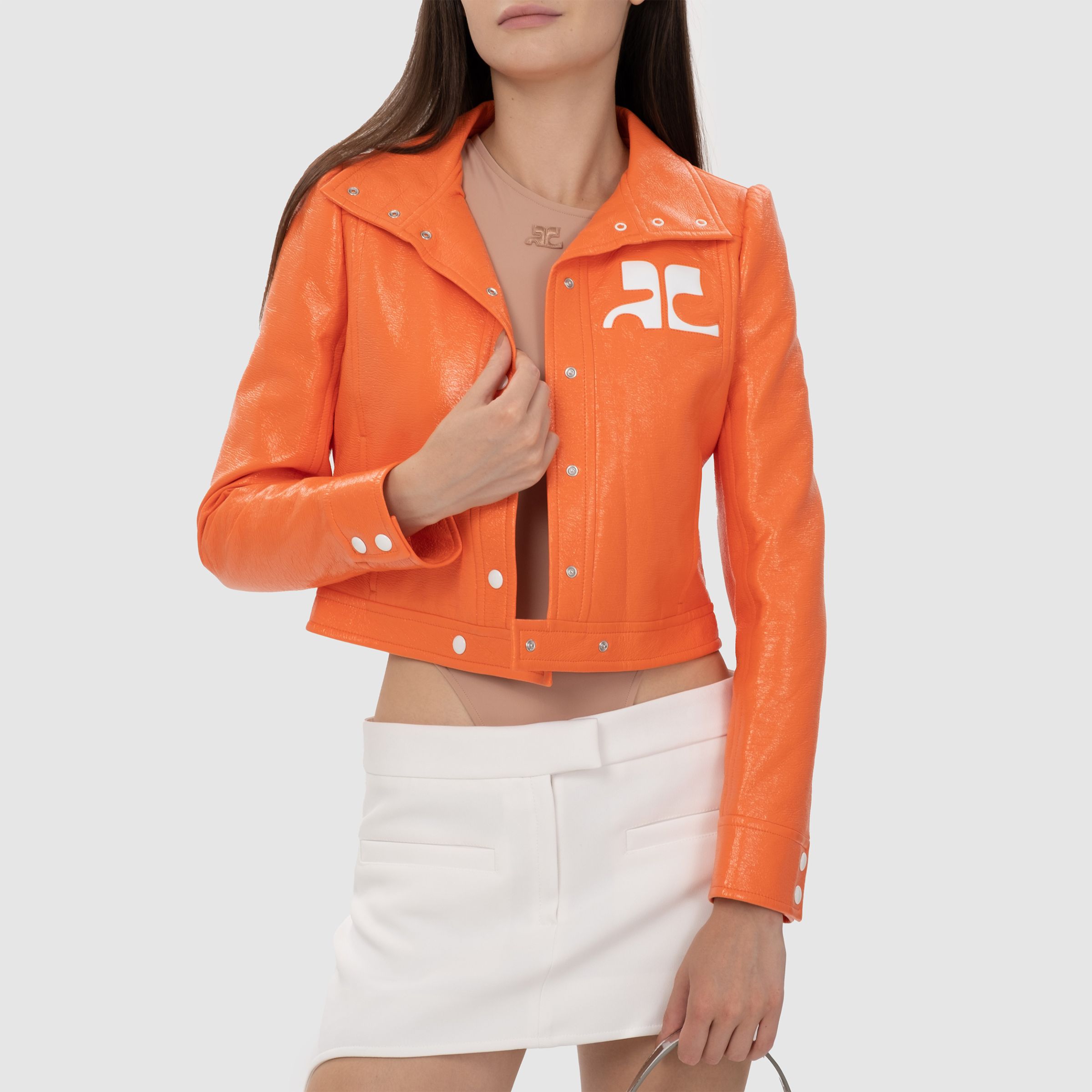 Куртка Courreges оранжевая