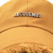 Бейсболка Jacquemus Artichaut горчичная