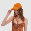 Бейсболка Jacquemus La casquette Artichaut оранжевая