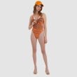 Бейсболка Jacquemus La casquette Artichaut оранжевая